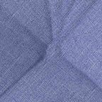 Cojines para asiento 4 pcs Azul jeans 45 x 45 x 12 cm tela