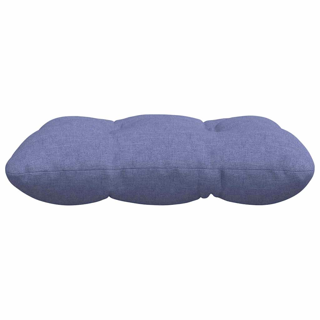 Cojines para asiento 4 pcs Azul jeans 45 x 45 x 12 cm tela