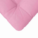 Cojines para asiento 4 pcs Rosa 45 x 45 x 12 cm tela