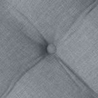 Cojines para asiento 4 pcs Gris Claro 40 x 40 x 6 cm tela