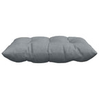 Cojines para asiento 4 pcs Gris Claro 40 x 40 x 6 cm tela
