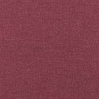 Cojines para asiento 4 pcs Rojo vino 40 x 40 x 6 cm tela