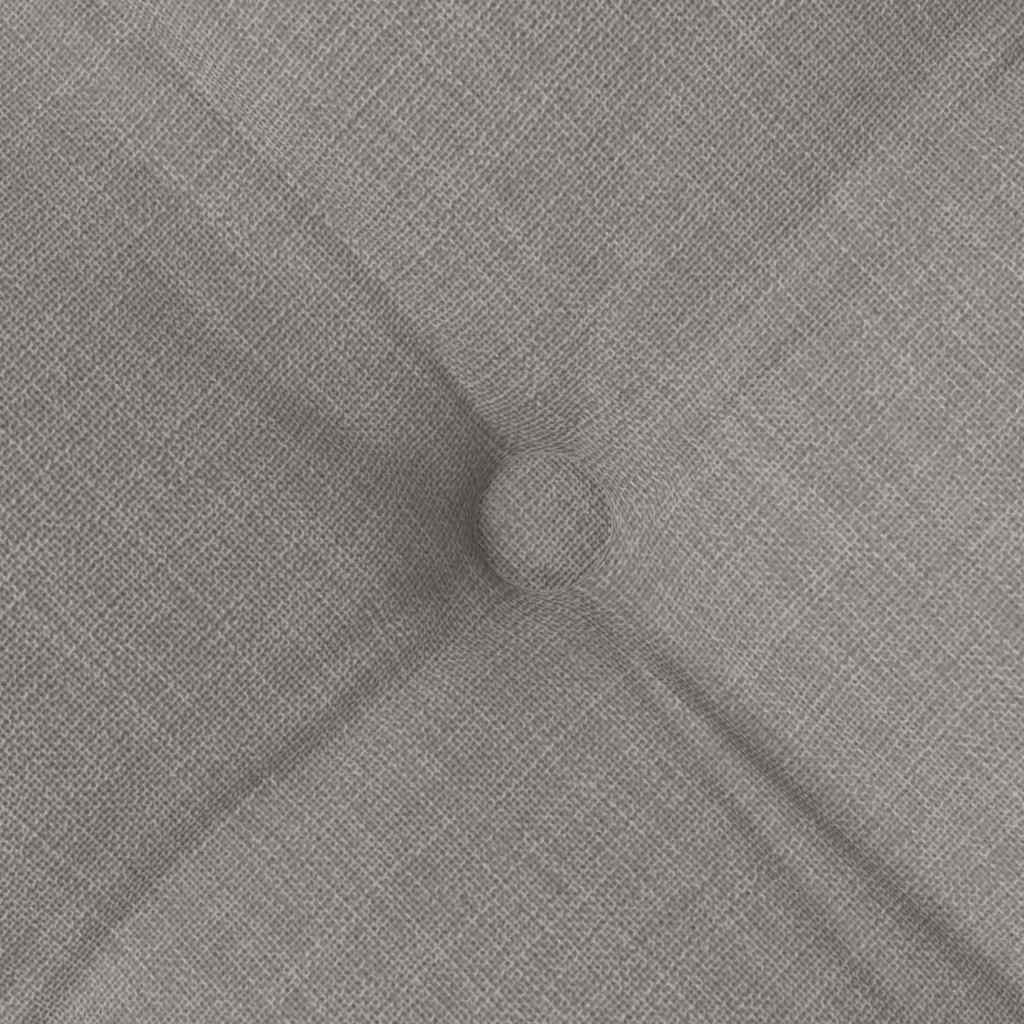 Cojines para asiento 4 pcs Taupé 40 x 40 x 6 cm tela