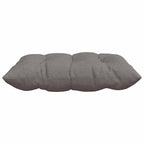 Cojines para asiento 4 pcs Taupé 40 x 40 x 6 cm tela