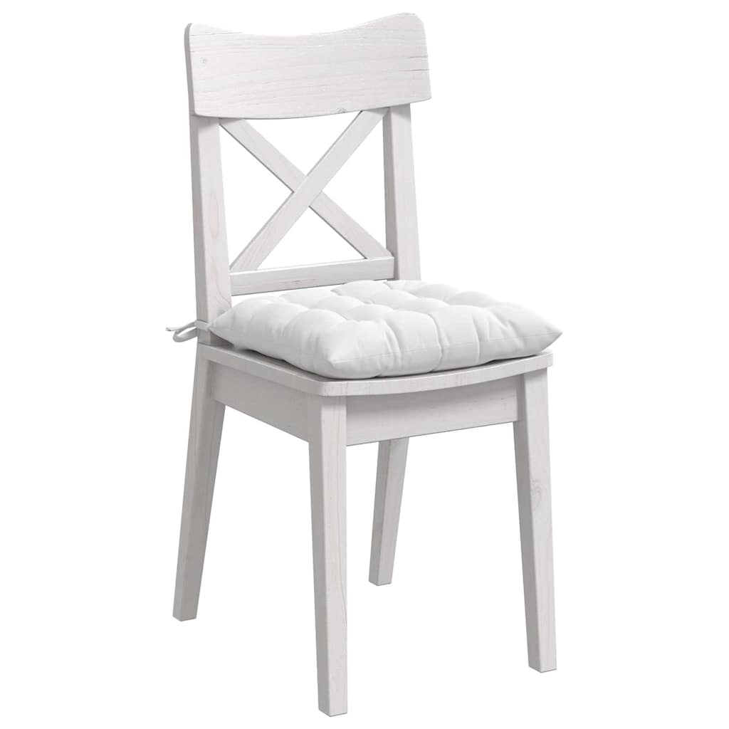 Cojines para asiento 4 pcs 40 x 40 x 6 cm tela