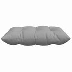 Cojines para asiento 4 pcs Gris Nube 40 x 40 x 6 cm tela
