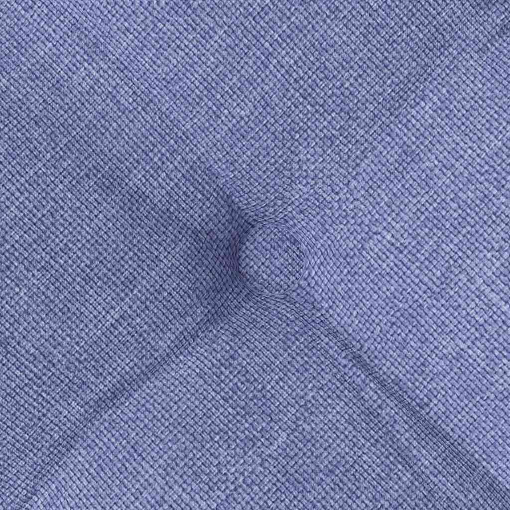 Cojines para asiento 4 pcs Azul jeans 40 x 40 x 6 cm tela