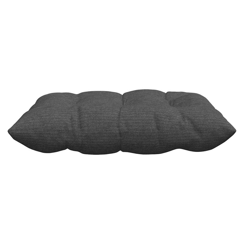 Cojines para asiento 4 pcs Gris oscuro 40 x 40 x 6 cm