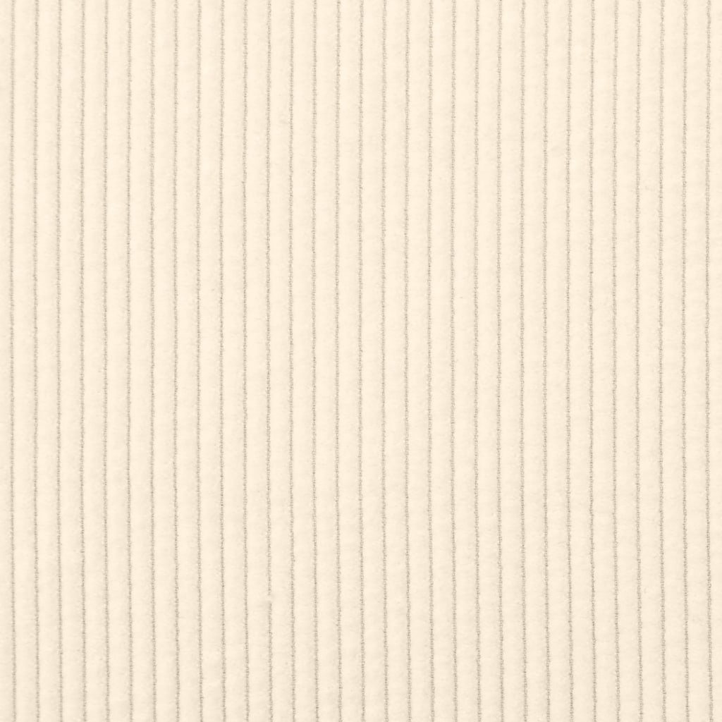 Cojines para asiento 4 pcs Crema 40 x 40 x 6 cm Tela de pana