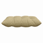 Cojines para asiento 4 pcs Verde grisáceo 40 x 40 x 6 cm