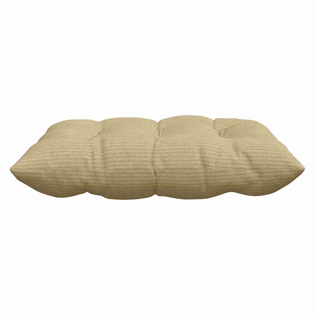 Cojines para asiento 4 pcs Verde grisáceo 40 x 40 x 6 cm
