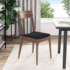 Cojines para asiento 4 pcs Negro 40 x 40 x 3 cm tela