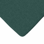 Cojines para asiento 4 pcs Verde oscuro 40 x 40 x 3 cm tela