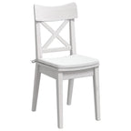 Cojines para asiento 4 pcs 40 x 40 x 3 cm tela