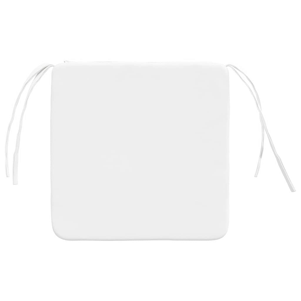 Cojines para asiento 4 pcs 40 x 40 x 3 cm tela