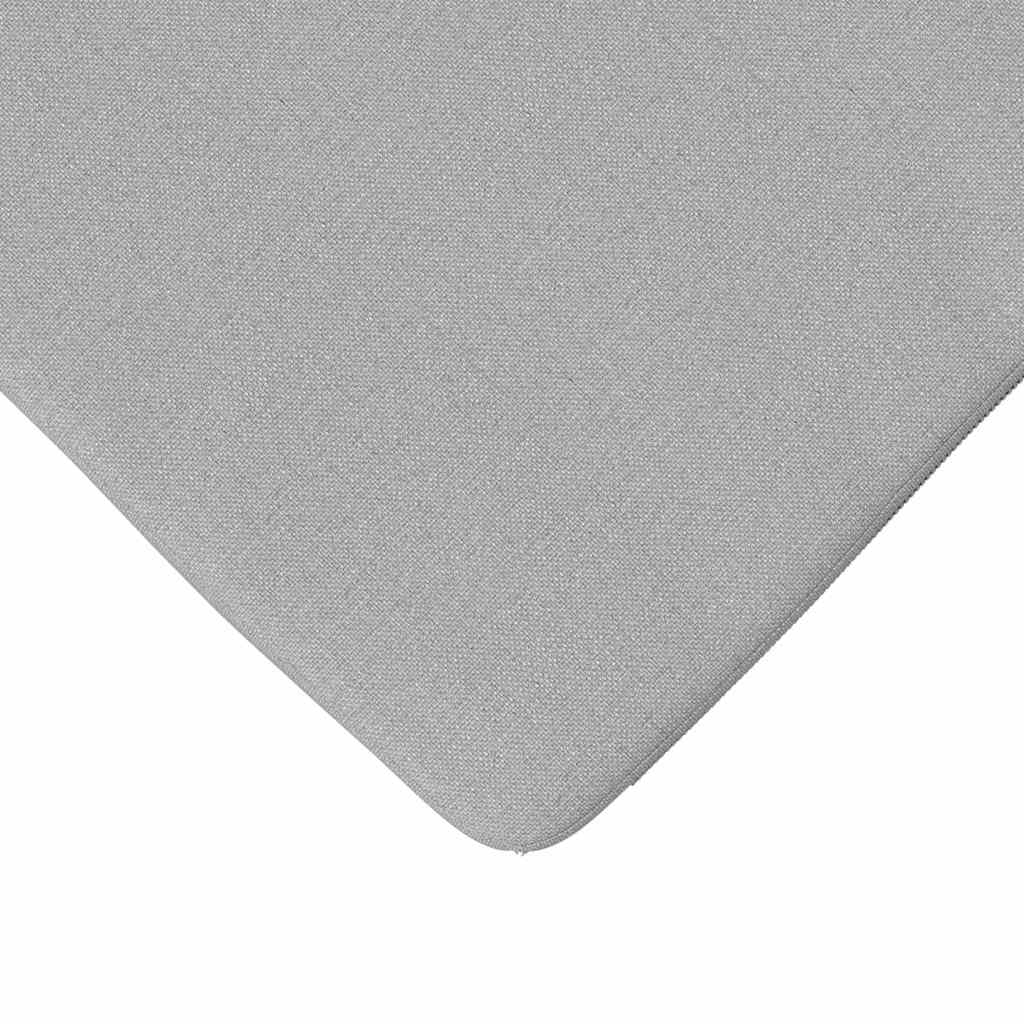 Cojines para asiento 4 pcs Gris Nube 40 x 40 x 3 cm tela