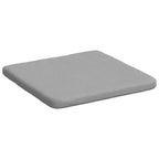Cojines para asiento 4 pcs Gris Nube 40 x 40 x 3 cm tela