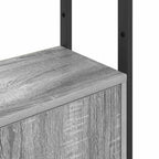 Estantería para libros Gris Sonoma 40 x 24 x 161 cm