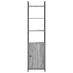 Estantería para libros Gris Sonoma 40 x 24 x 161 cm