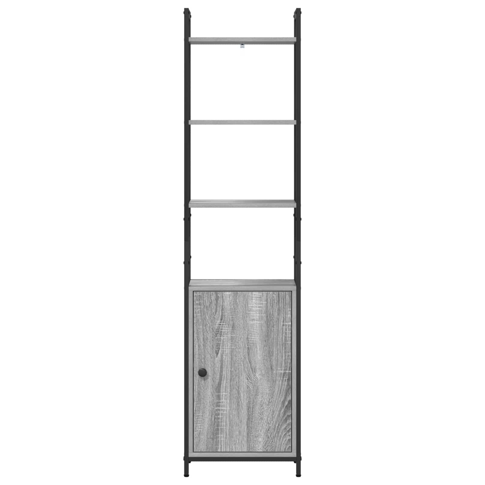 Estantería para libros Gris Sonoma 40 x 24 x 161 cm