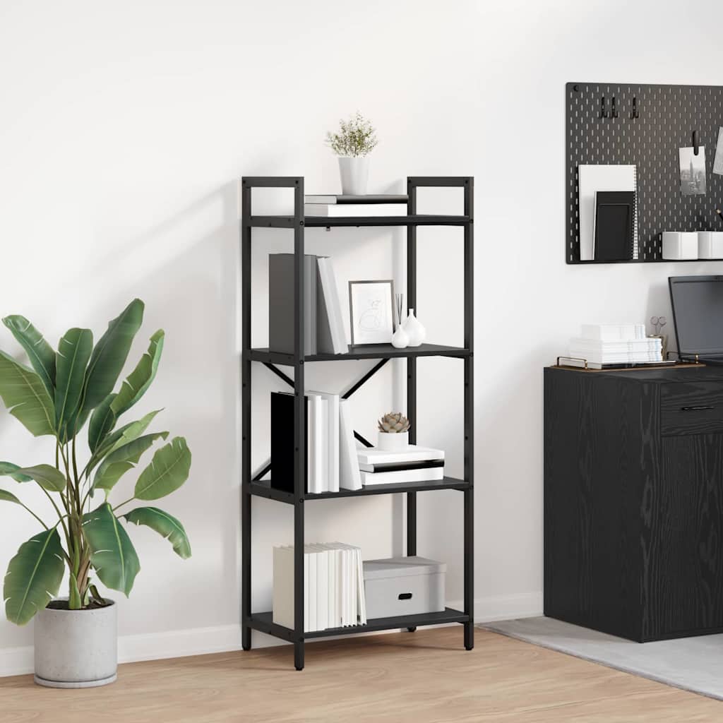 Sonoma Grey Bookcase 56 x 34 x 133.5 cm