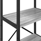 Estante de libros Gris Sonoma 56 x 34 x 133,5 cm