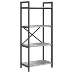 Estante de libros Gris Sonoma 56 x 34 x 133,5 cm