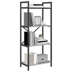 Estante de libros Gris Sonoma 56 x 34 x 133,5 cm