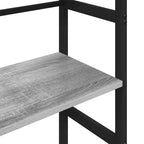 Estante de libros Gris Sonoma 40 x 29,5 x 115 cm