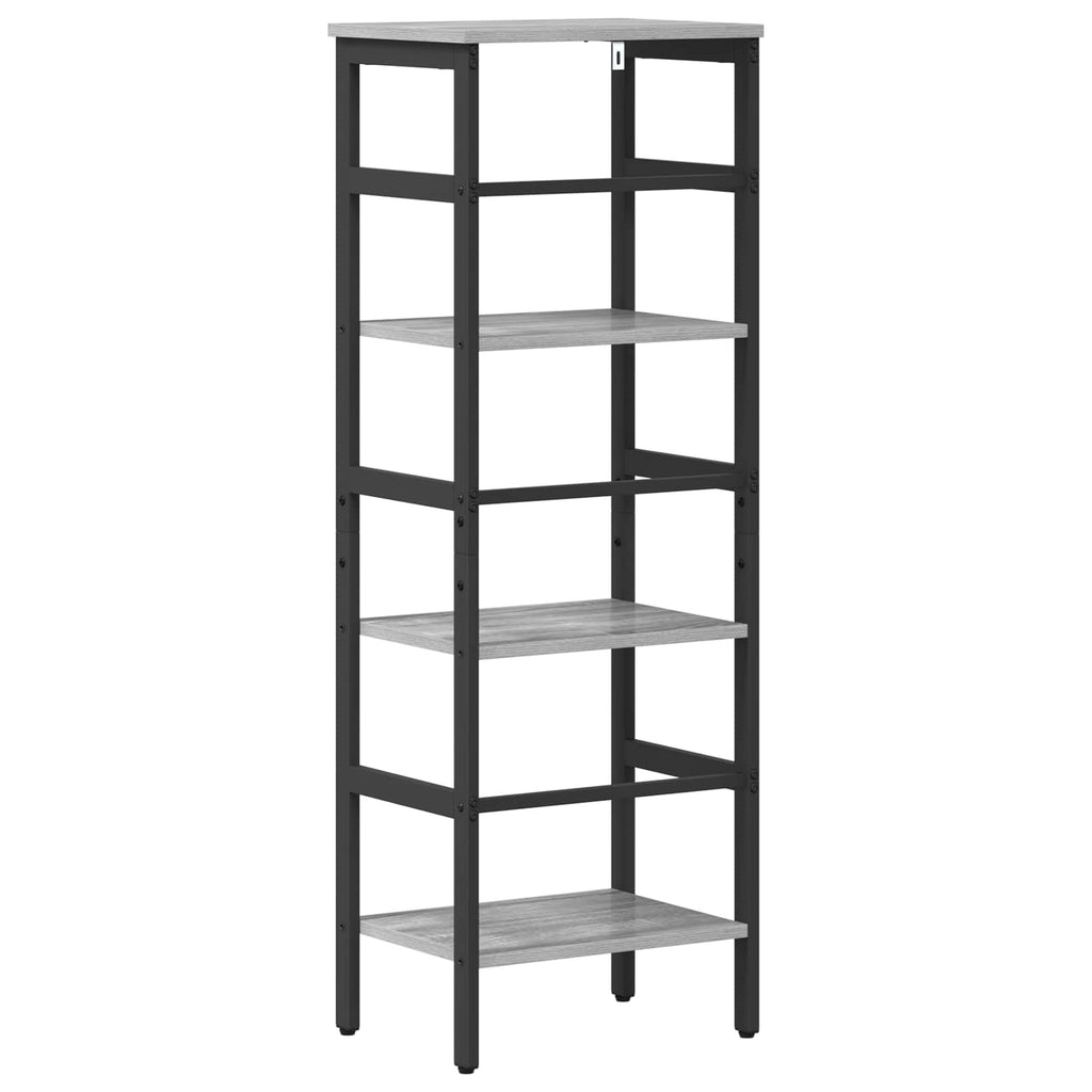 Estante de libros Gris Sonoma 40 x 29,5 x 115 cm