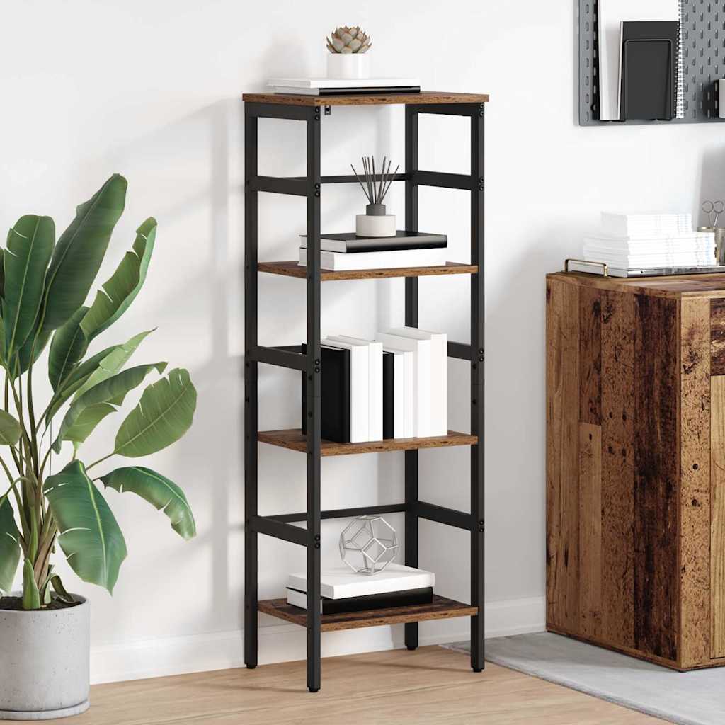Sonoma Grey Bookshelf 40 x 29.5 x 115 cm