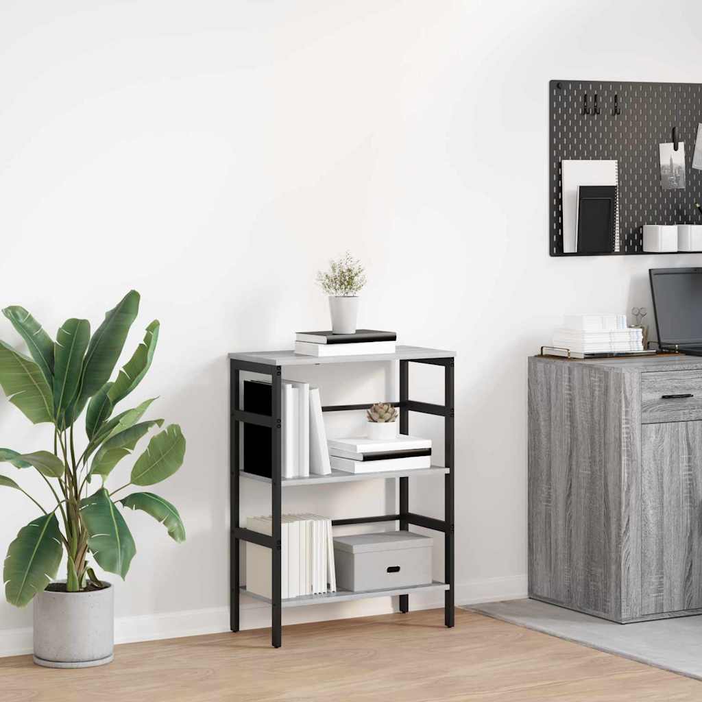 Sonoma Grey Bookshelf 40 x 29.5 x 115 cm