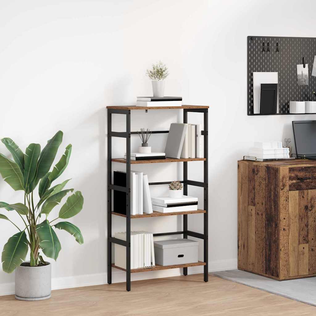 Sonoma Grey Bookshelf 40 x 29.5 x 115 cm