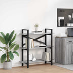 Estante de libros Gris Sonoma 100 x 33,5 x 102 cm