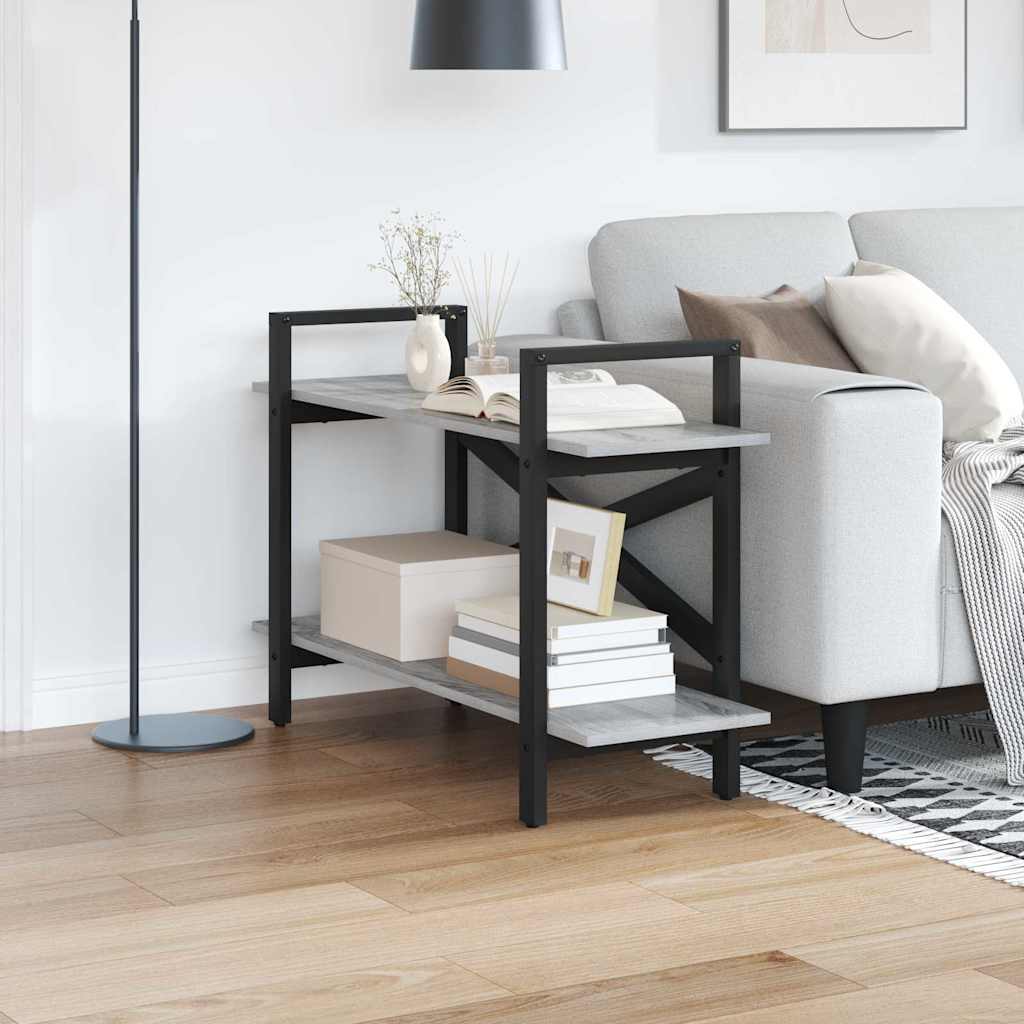 Estante de libros Gris Sonoma 100 x 33,5 x 102 cm