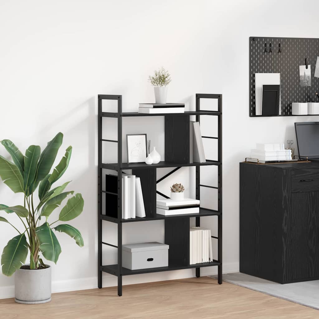 Sonoma Grey Bookcase 75 x 30 x 123.5 cm