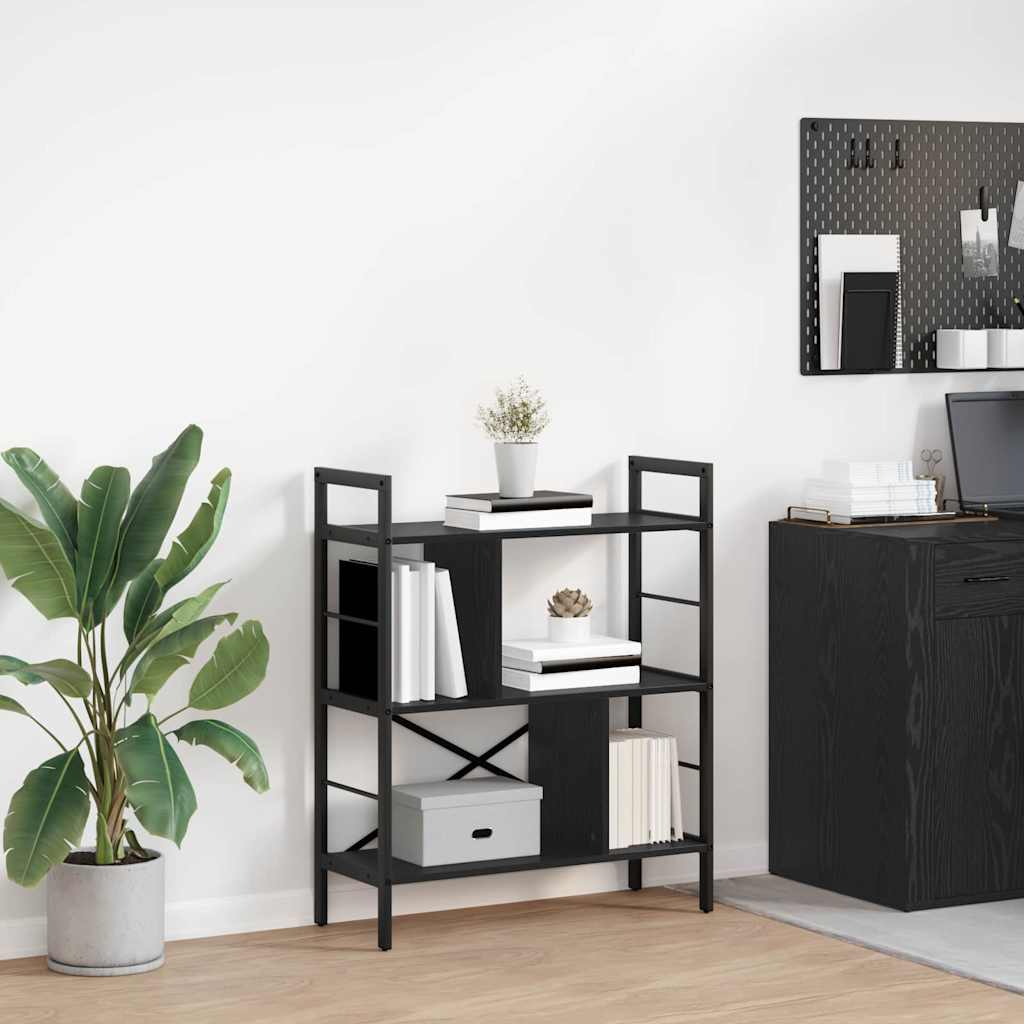 Sonoma Grey Bookcase 75 x 30 x 123.5 cm