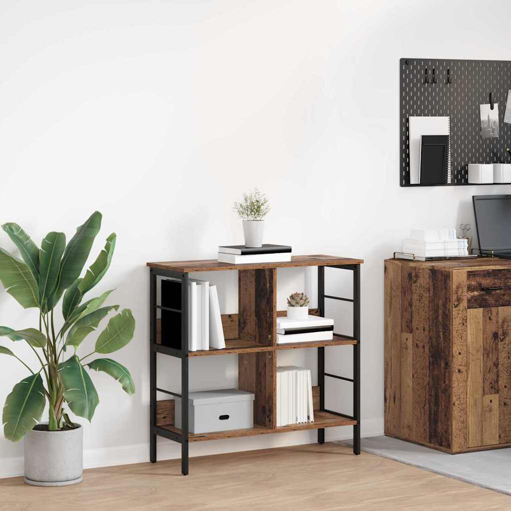 Sonoma Grey Bookcase 102 x 32 x 104.5 cm