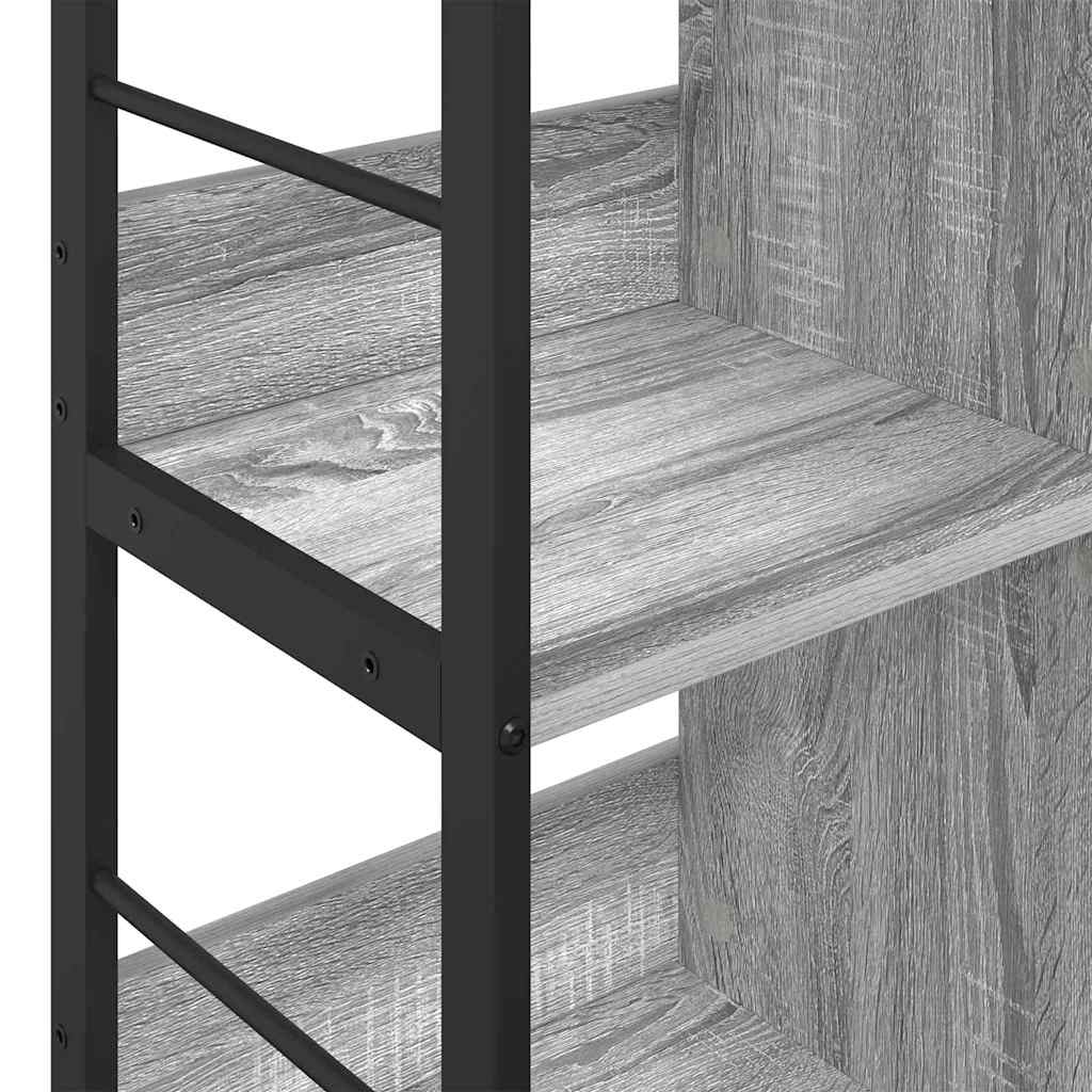 Estante de libros Gris Sonoma 102 x 32 x 104,5 cm