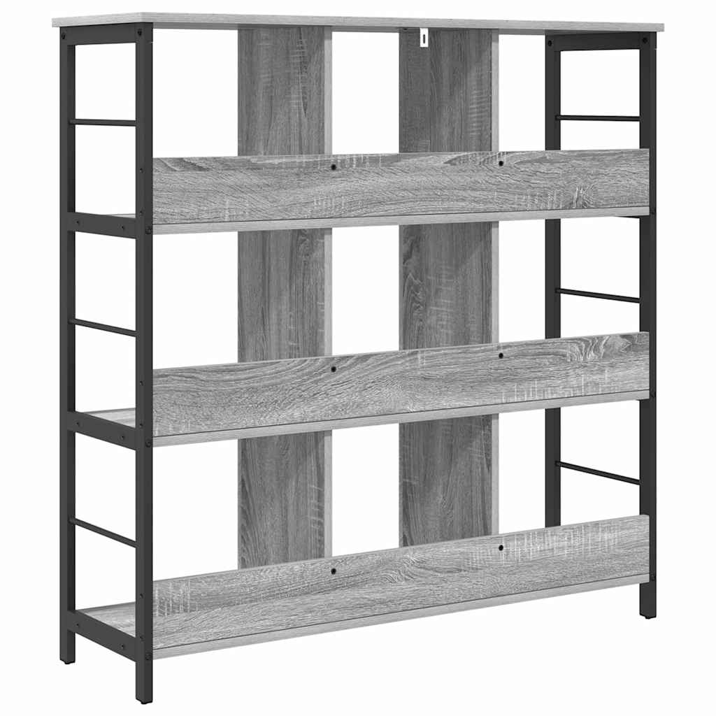 Estante de libros Gris Sonoma 102 x 32 x 104,5 cm