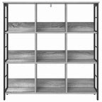 Estante de libros Gris Sonoma 102 x 32 x 104,5 cm