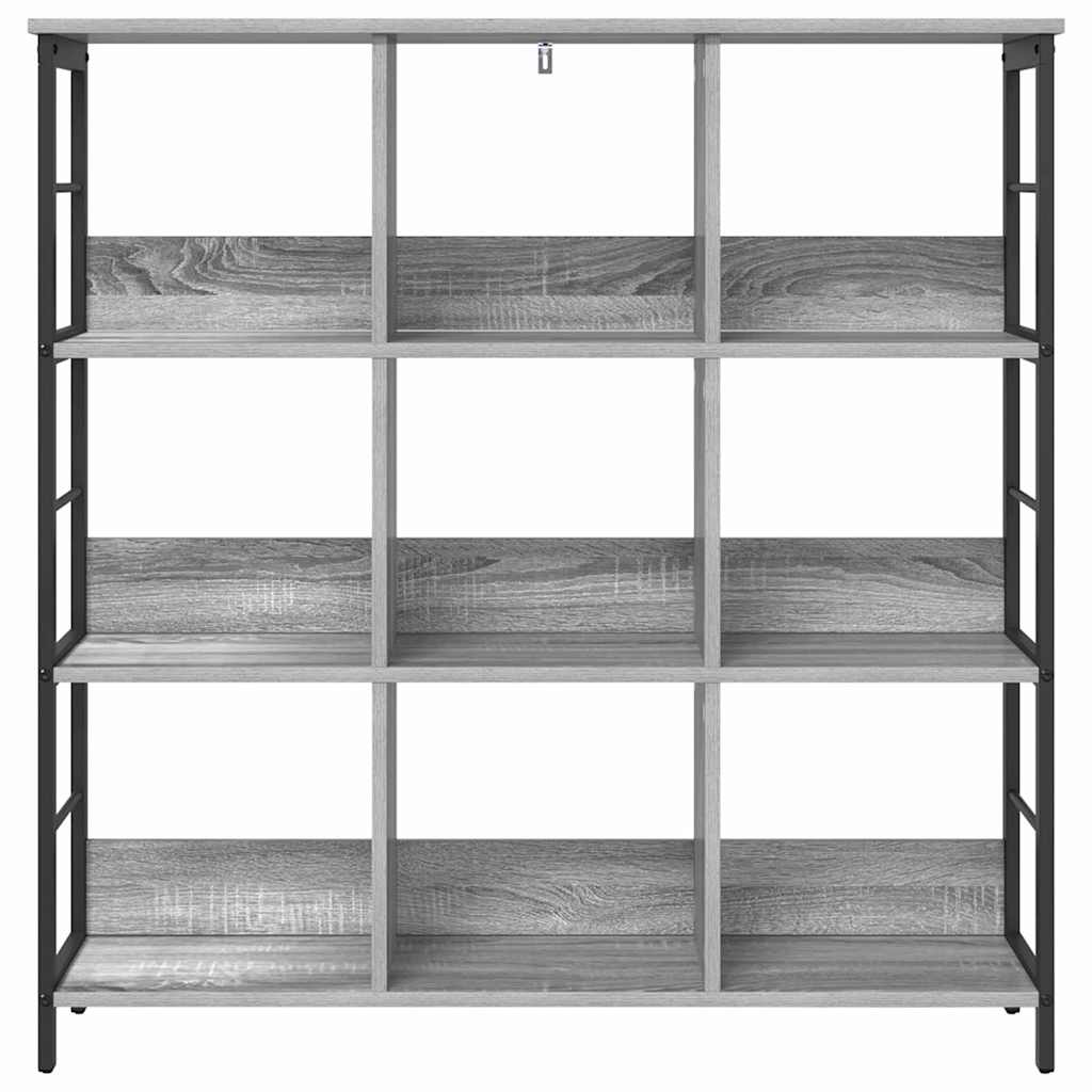 Estante de libros Gris Sonoma 102 x 32 x 104,5 cm