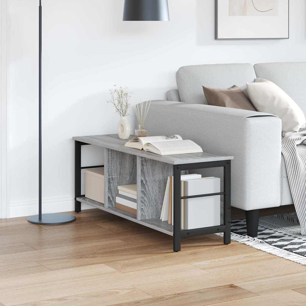 Sonoma Grey Bookcase 102 x 32 x 104.5 cm