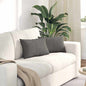 Sofa Cushions 2 pcs Light Yellow 120 x 40 cm Corduroy Fabric