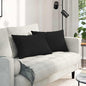 Sofa cushions 2 pcs 120 x 40 cm fabric