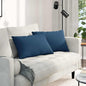 Sofa cushions 2 pcs 120 x 40 cm fabric