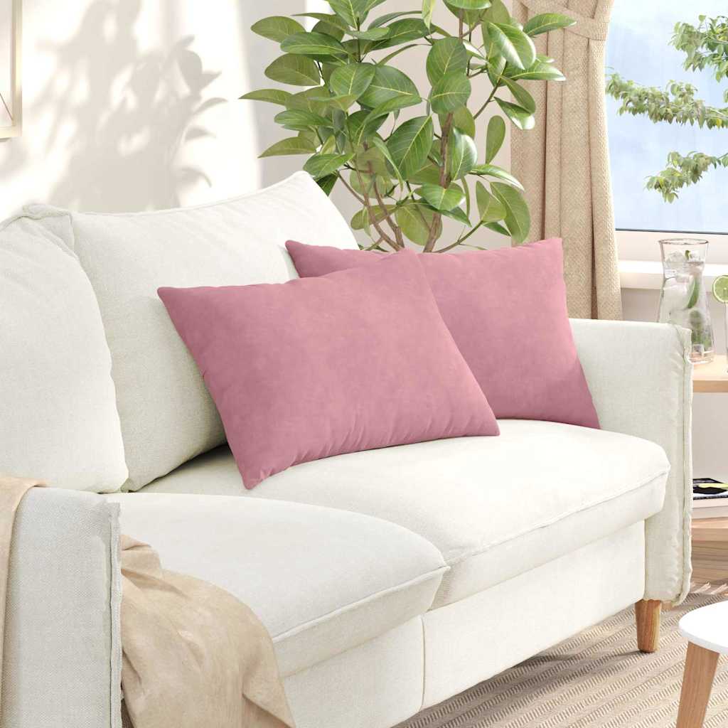 Sofa Cushions 2 pcs Yellow 120 x 40 cm Corduroy Fabric