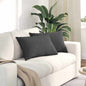 Sofa Cushions 2 pcs Light Yellow 120 x 40 cm Corduroy Fabric