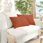 Sofa Cushions 2 pcs Light Yellow 120 x 40 cm Corduroy Fabric