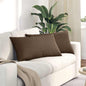 Sofa cushions 2 pcs 120 x 40 cm fabric